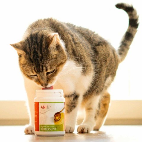 Hond Kat Accessories B.A.R.F. Snacks Voedingssupplementen Kippensoep 80g 1 Stuk -2- Anifit